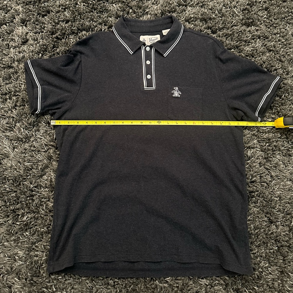 Original Penguin Navy Blue Polo Size Large